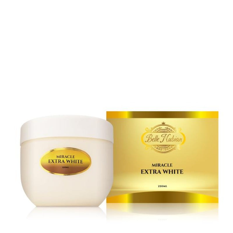 BELLE NUBIAN CRÈME MIRACLE EXTRA WHITE (250ML)