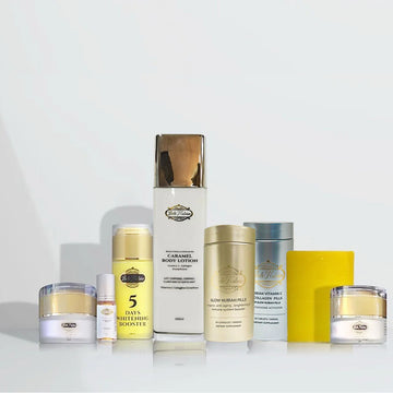 GAMME CARAMEL AVANCÉE POUR PEAU FONCÉE