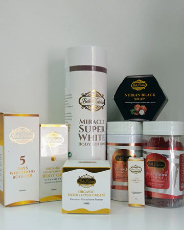 GAMME MIRACLE SUPER WHITE GLOW (AVEC HUILE CORPORELLE BIO)