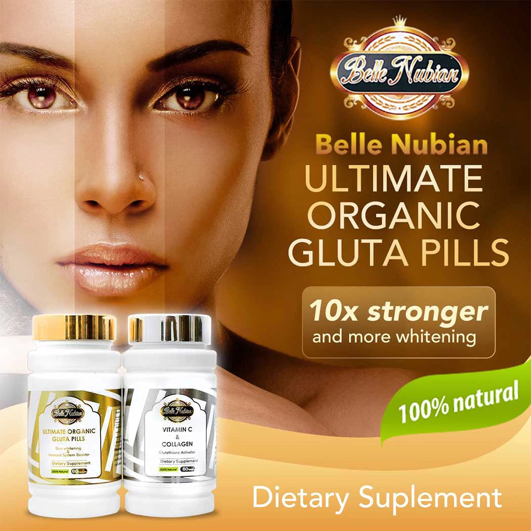 PILULES BIO ULTIMES + VITAMINE C & COLLAGÈNE. (SET TRES ÉCLAIRCISSANT)